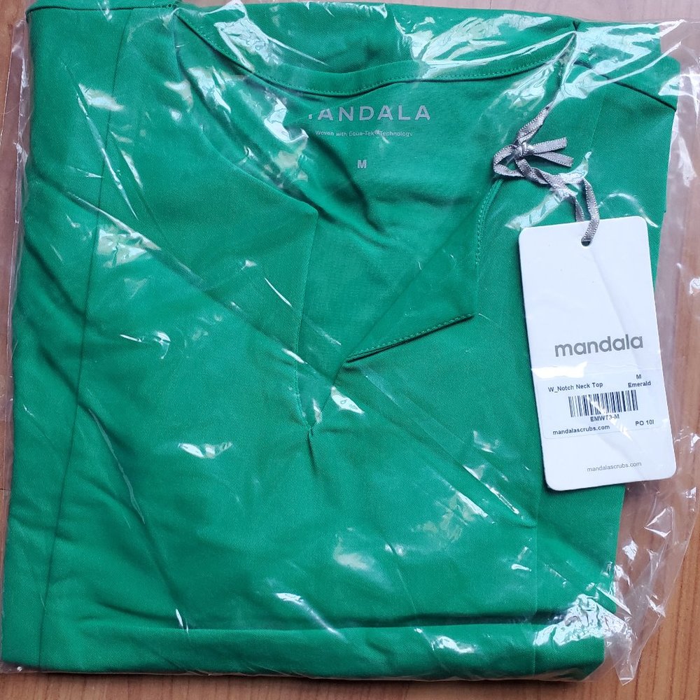 Mandala Emerald Green Top